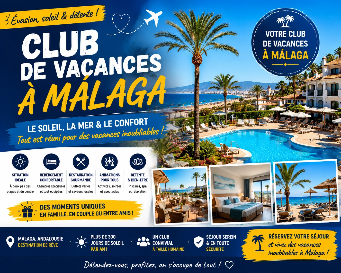 Club de vacances à Malaga