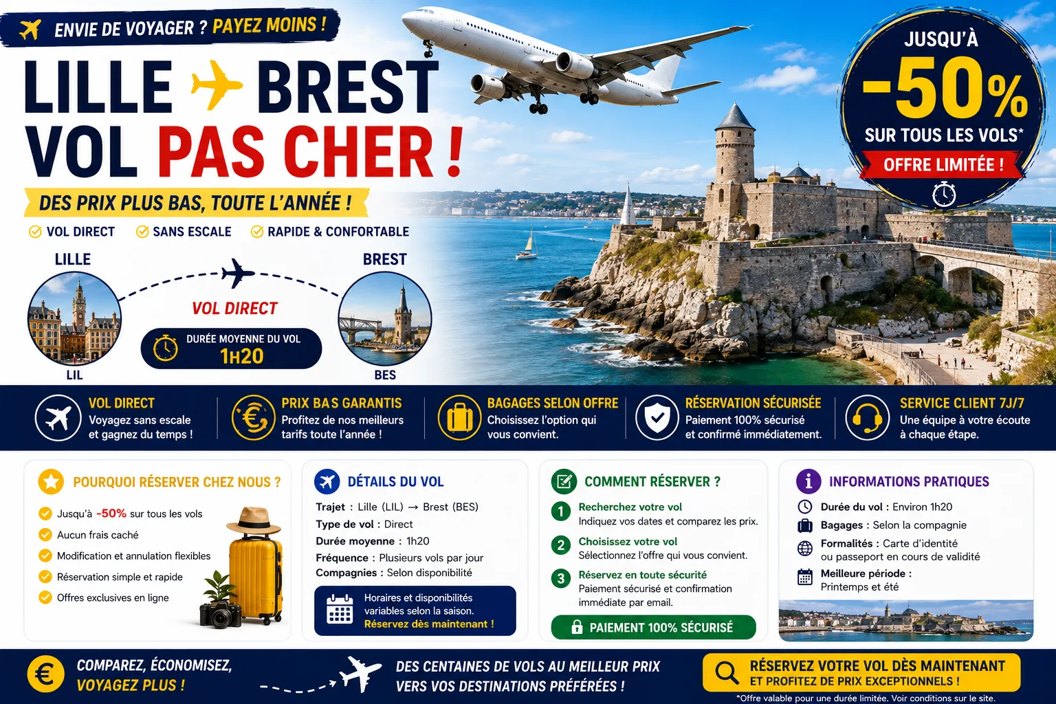 Lille Brest vol