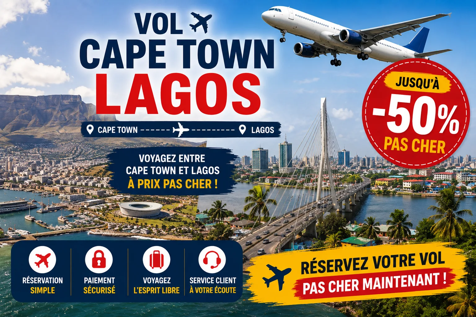 Vol Cape Town Lagos