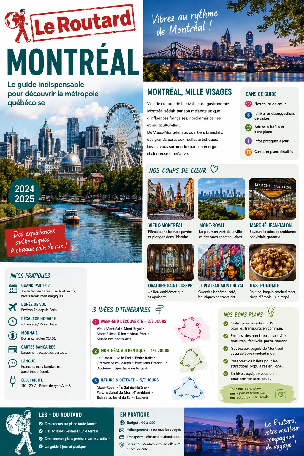 Routard Montréal : guide de voyage et conseils pour découvrir la ville