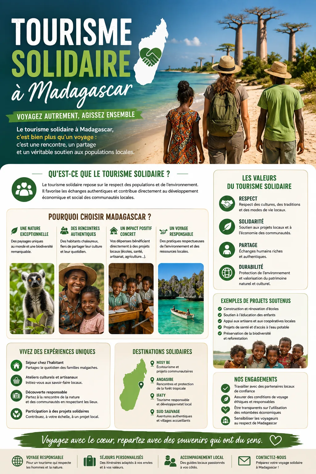 Tourisme solidaire à Madagascar